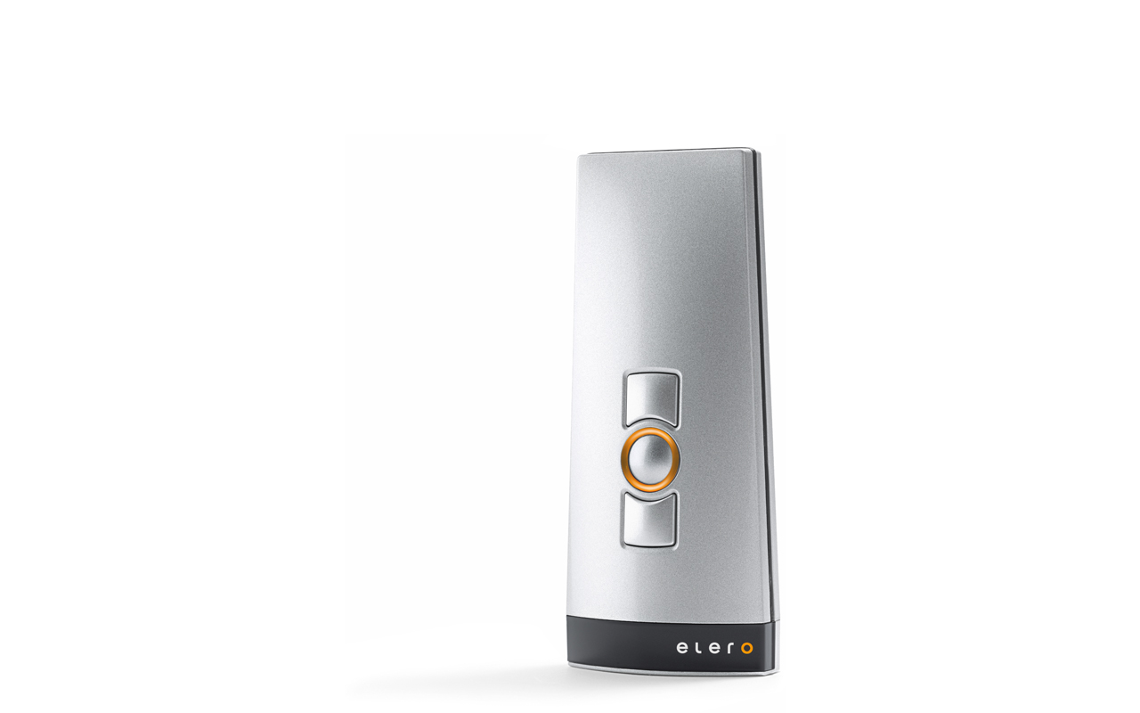 Elero Monotel 2 Radio Télécommande Manuelle 1 Canal 868 MHZ Volets Blanc